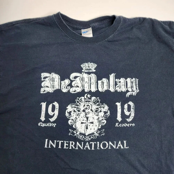 DeMolay International 1919 Freemason Shirt Masonic Men's Size XL - Picture 3 of 7